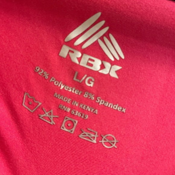 RBX workout tanks (pink and grey). Both size large - Picture 2 of 4